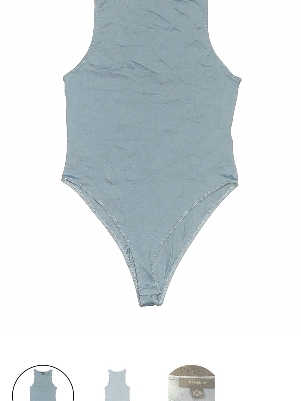 Primark Light Blue Tank Bodysuit
